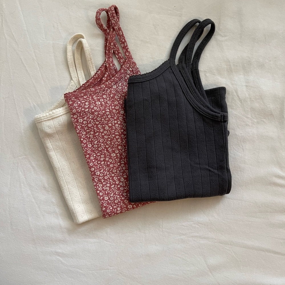 Gap Girls Spaghetti Tank Tops